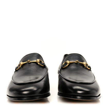 Gucci Calfskin Womens Jordaan Loafers 37 Black 3 of 10