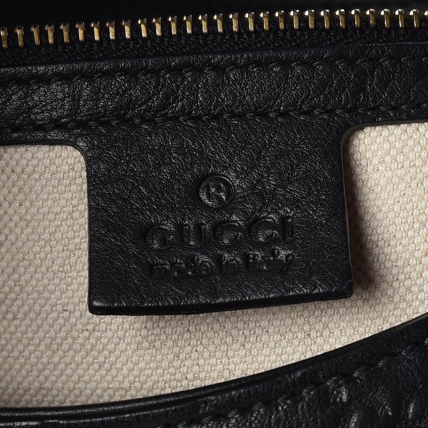 Gucci Guccissima Medium Emily Hobo Black 6 of 9