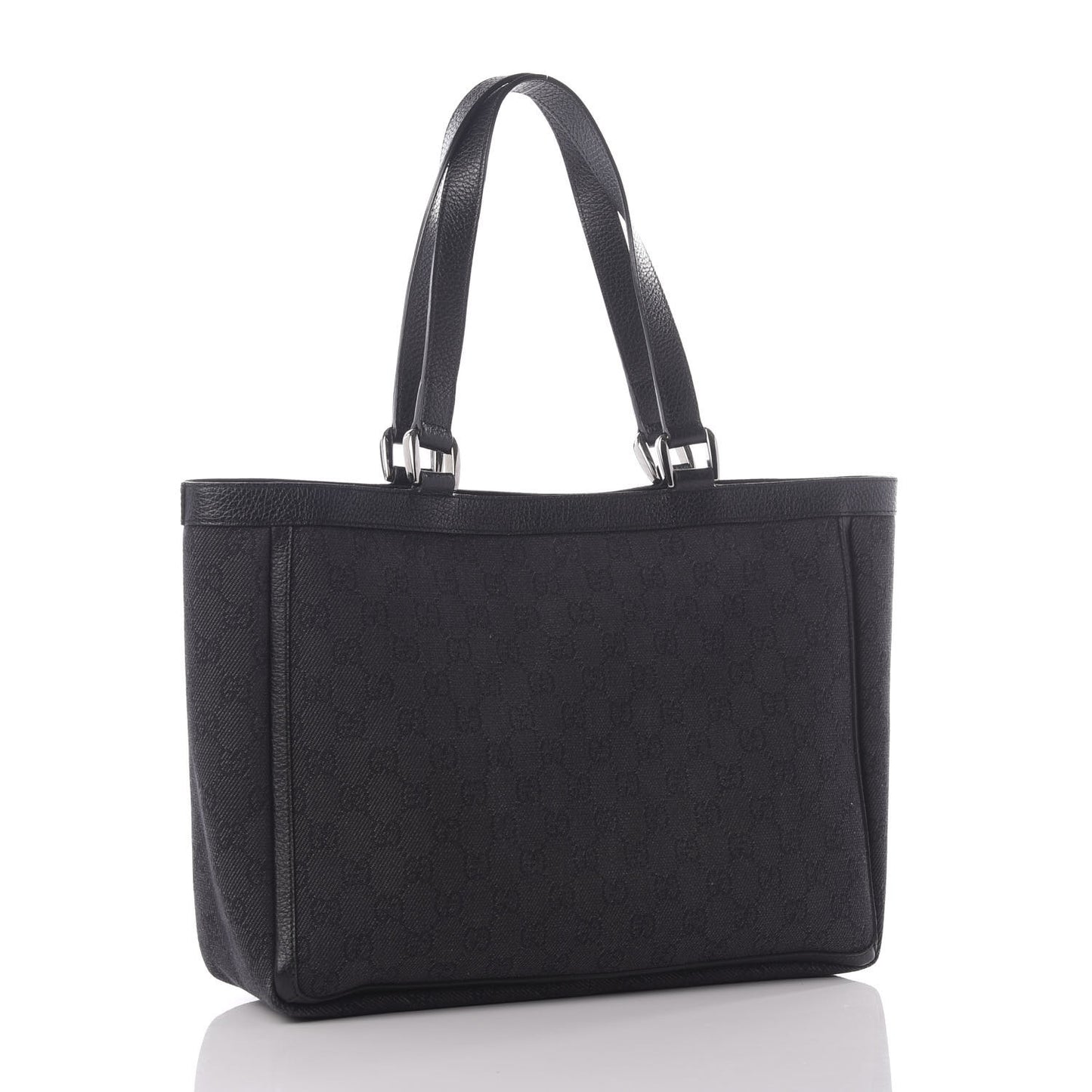 Monogram Abbey D Ring Tote Black