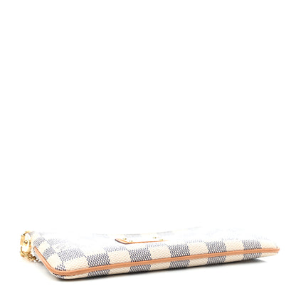 Louis Vuitton Damier Azur Pochette Milla MM 3 of 4