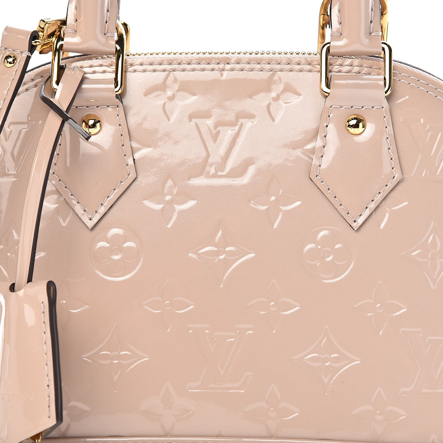 Louis Vuitton Vernis Alma BB Rose Angelique 9 of 9