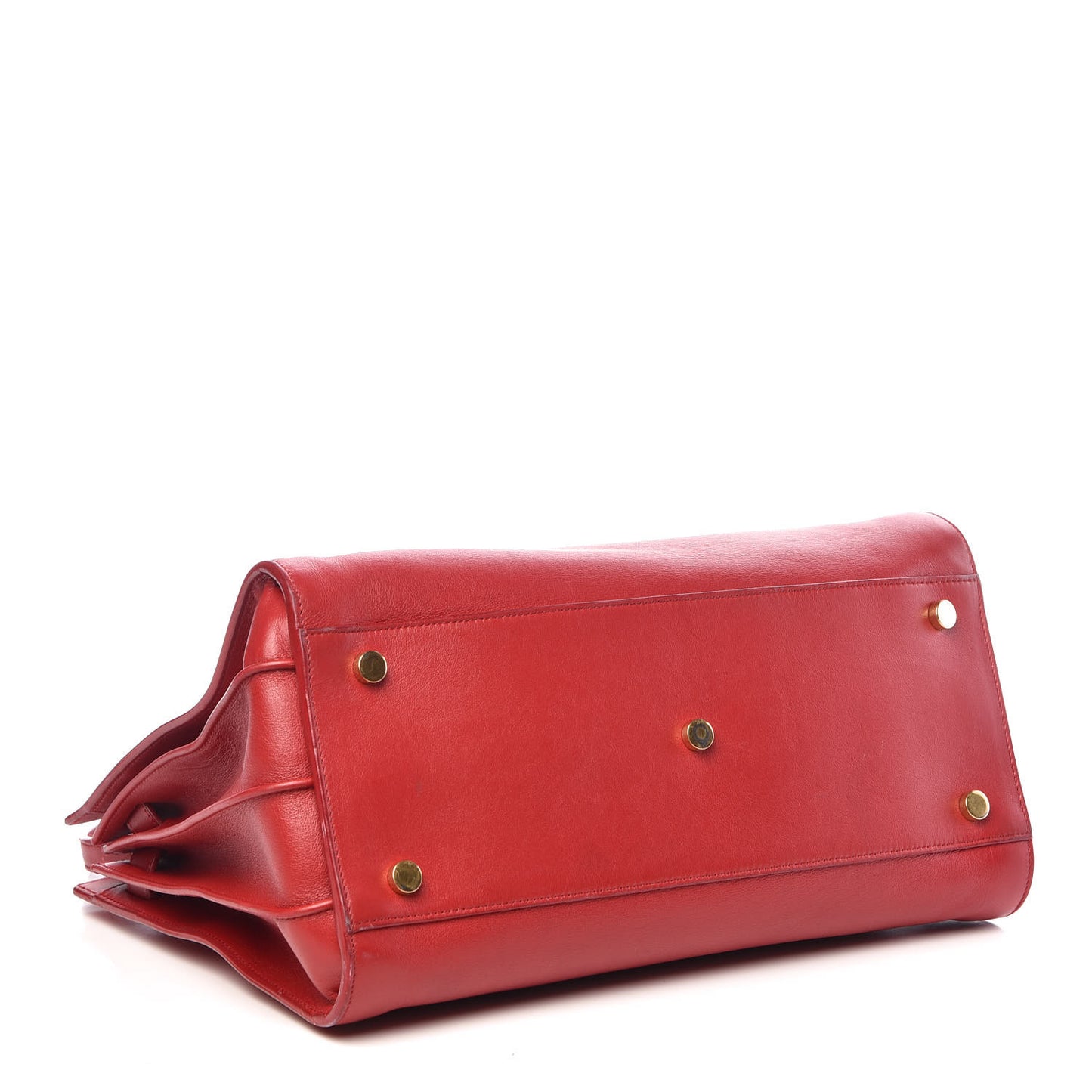 Calfskin Small Sac De Jour Lipstick Red