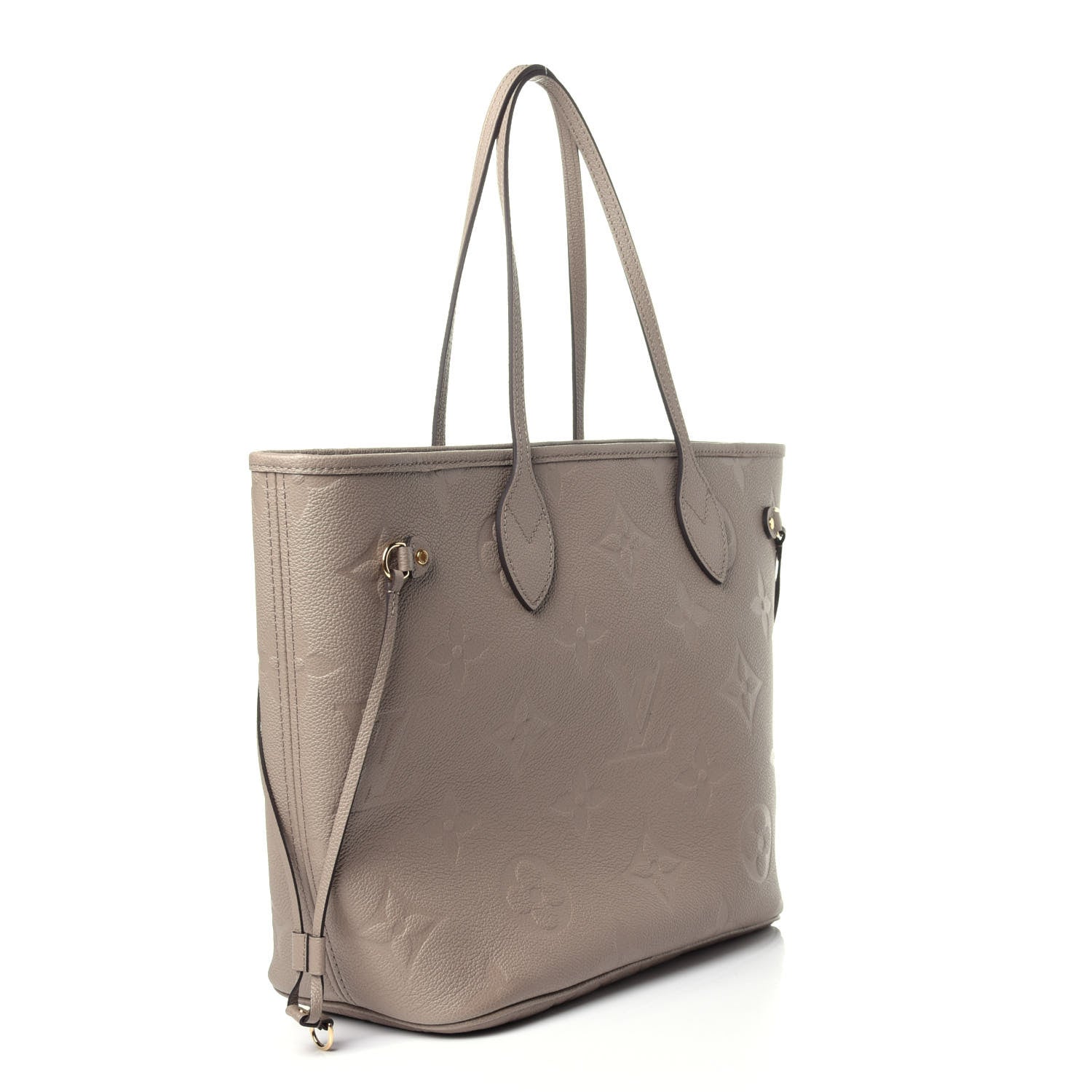 Louis Vuitton Empreinte Monogram Giant Neverfull MM Tourterelle 2 of 10