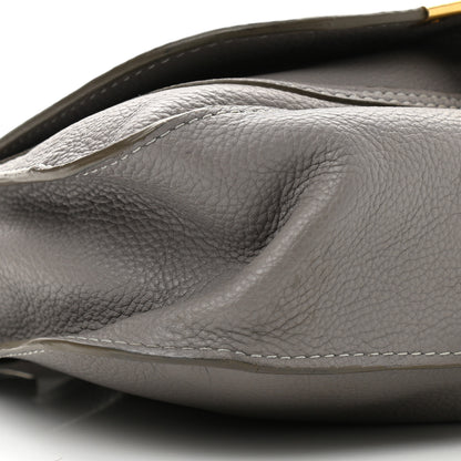 Chloe Calfskin Medium Marcie Satchel Cashmere Grey 9 of 10