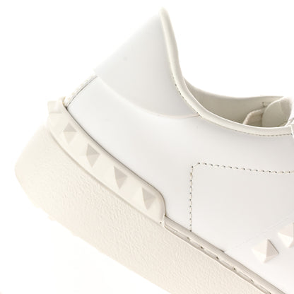Valentino Garavani Calfskin Rockstud Untitled Open Sneakers 37 White 10 of 15