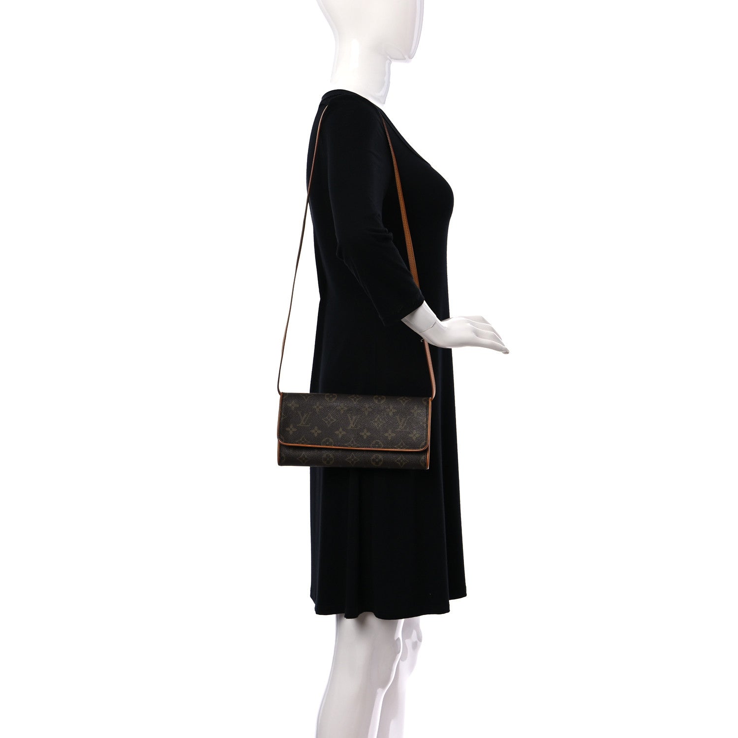 Louis Vuitton Monogram Pochette Twin GM 2 of 12