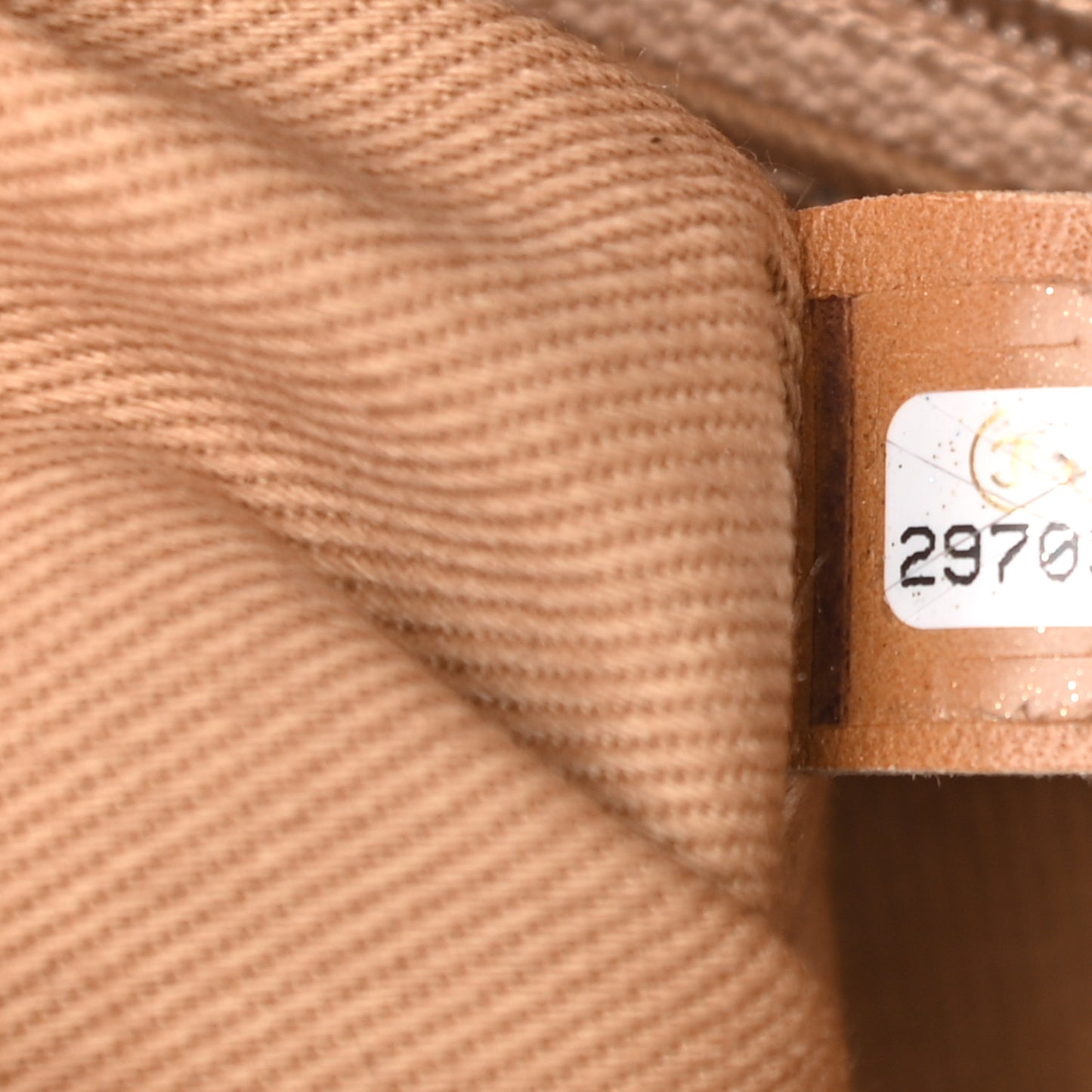 Caviar Quilted Business Affinity Waist Belt Bag Beige
