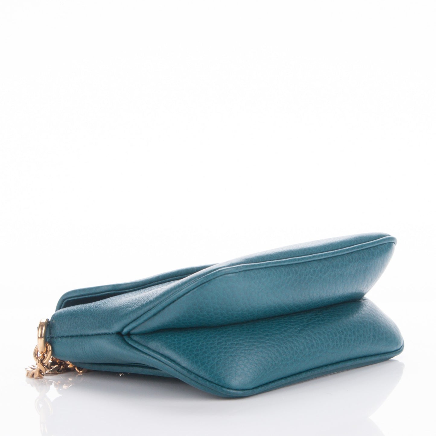 Dollar Calfskin Small 1973 Chain Shoulder Bag Deep Cobalt