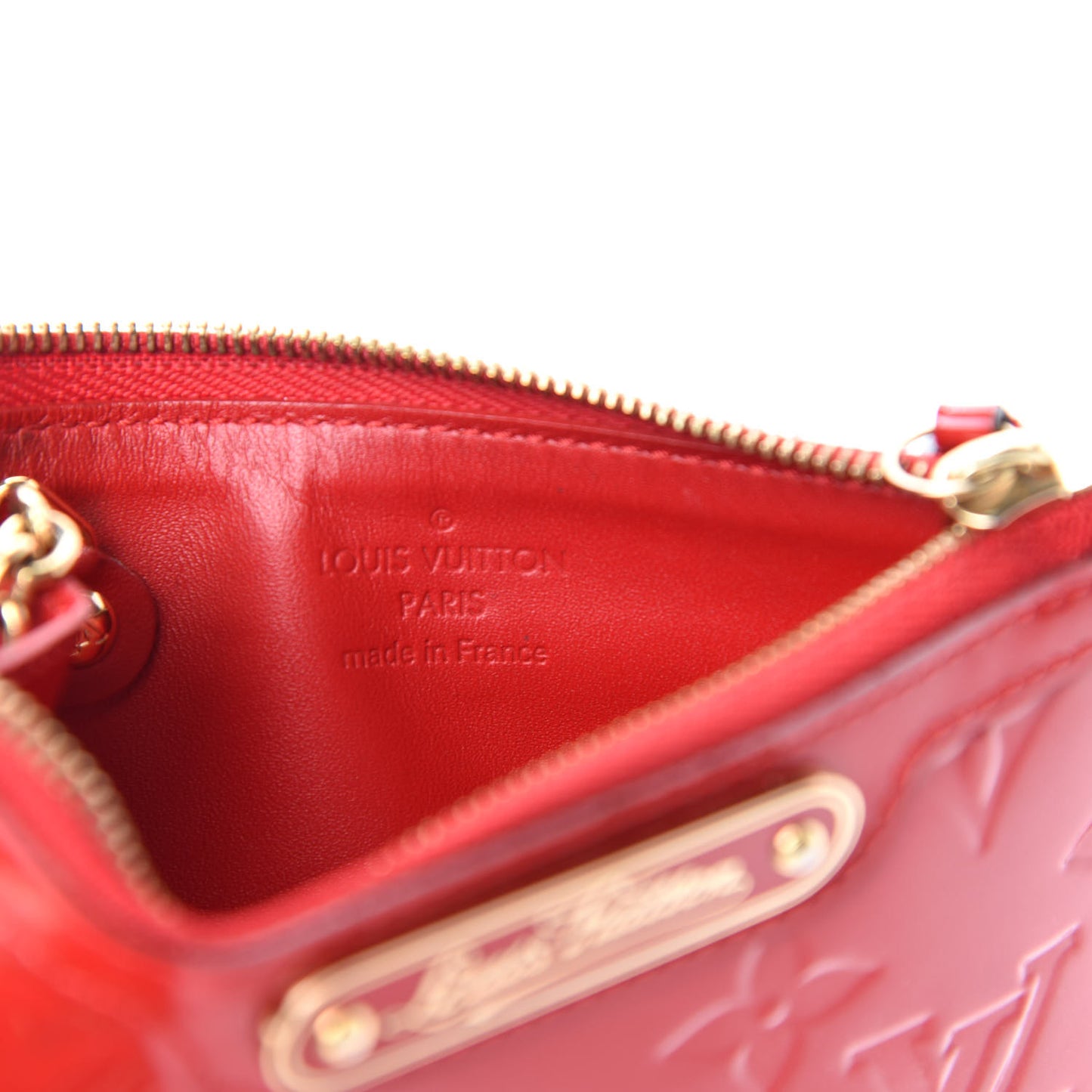 Vernis Key Pouch Cherry