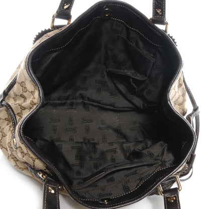 Gucci Monogram Small Tribeca Bag Brown 6 of 8