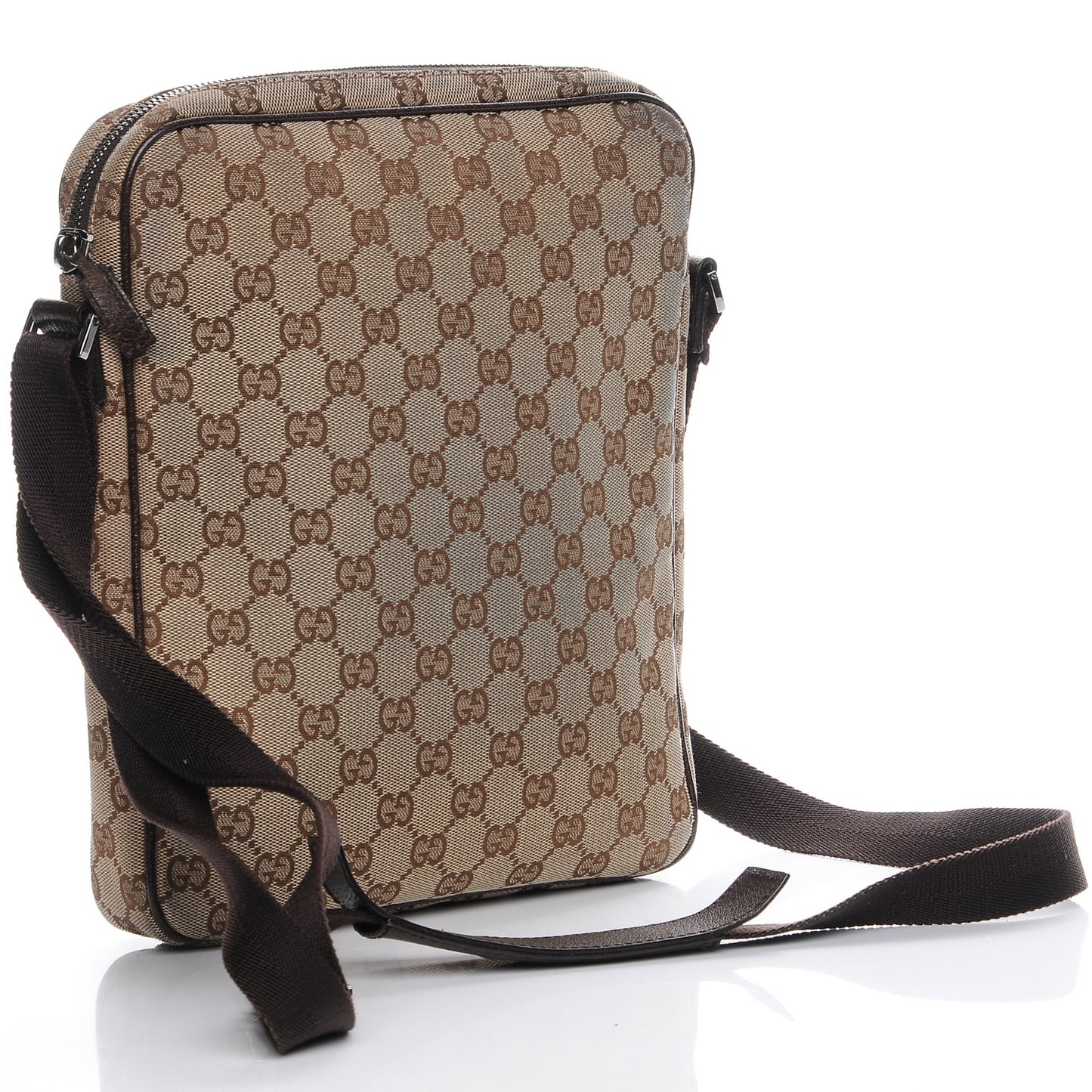 Monogram Messenger Bag Dark Brown