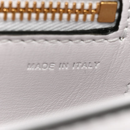 Valentino Garavani Calfskin Small Vlogo Chain Shoulder Bag Optic White 7 of 10