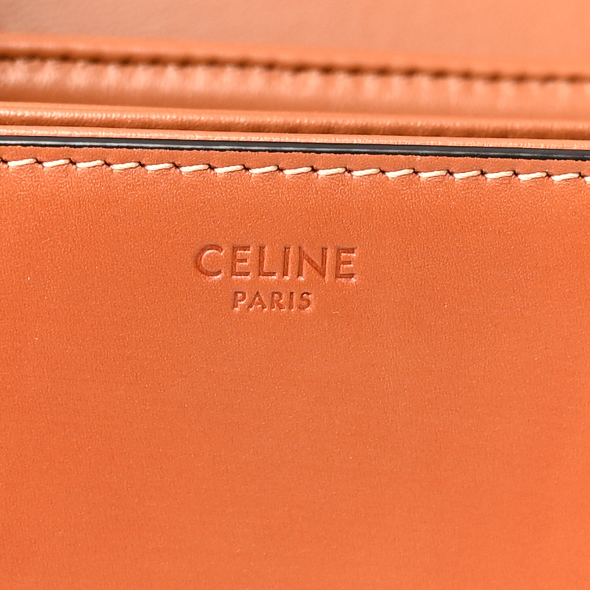 Celine Natural Calfskin Medium Triomphe Tan 6 of 11