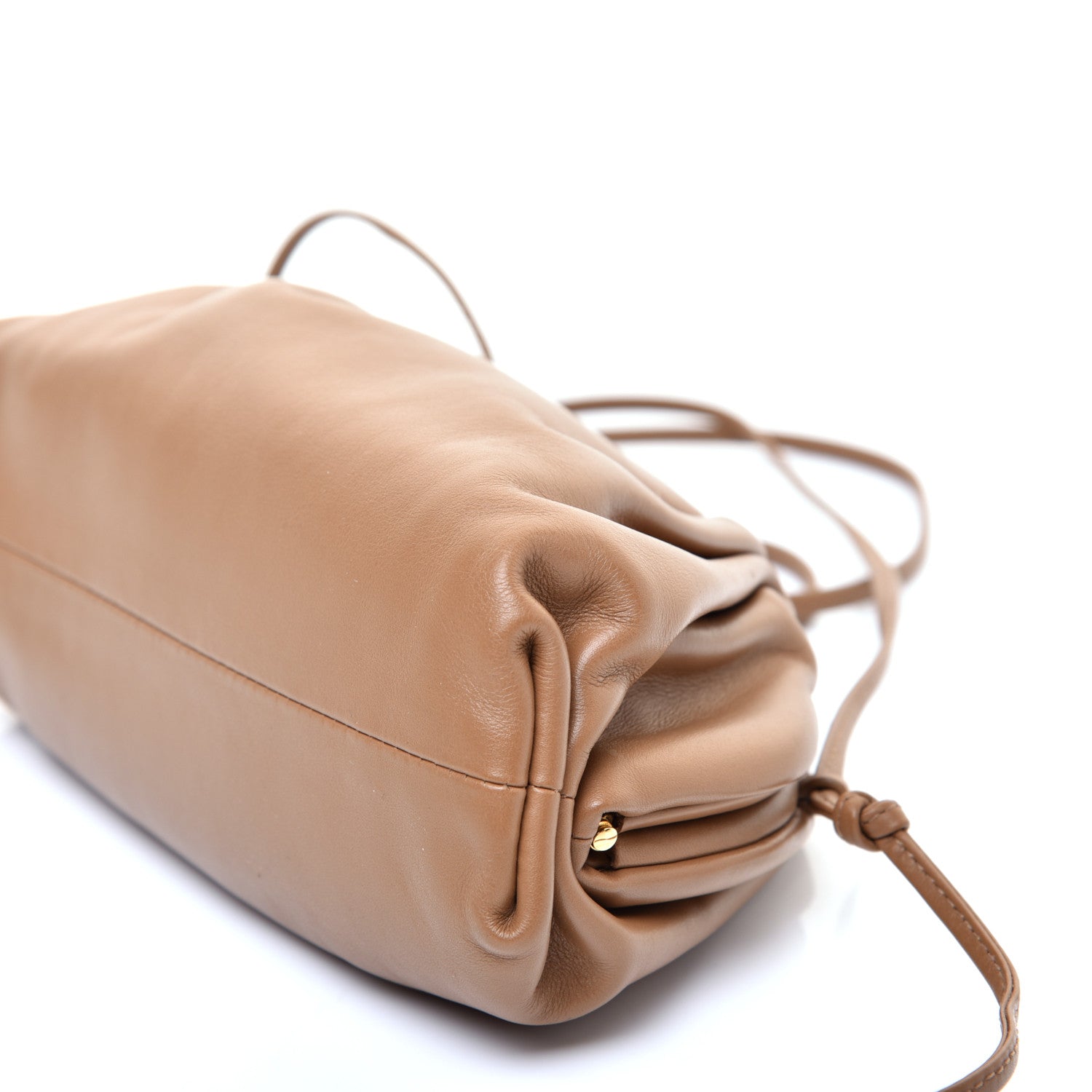 Bottega Veneta Butter Calfskin The Mini Pouch Cammello 7 of 10