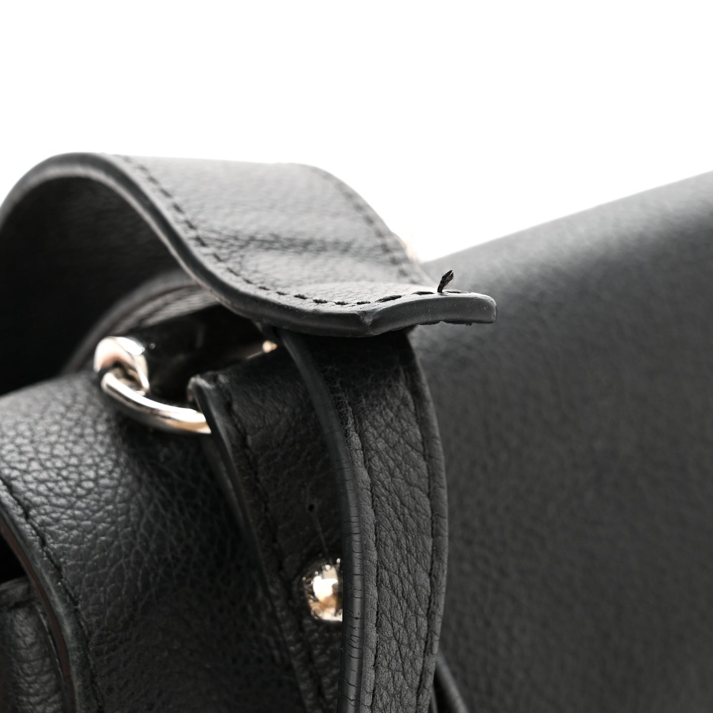 Calfskin Lockme II Chain Bag BB Black
