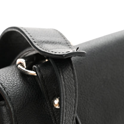Louis Vuitton Calfskin Lockme II Chain Bag BB Black 12 of 14