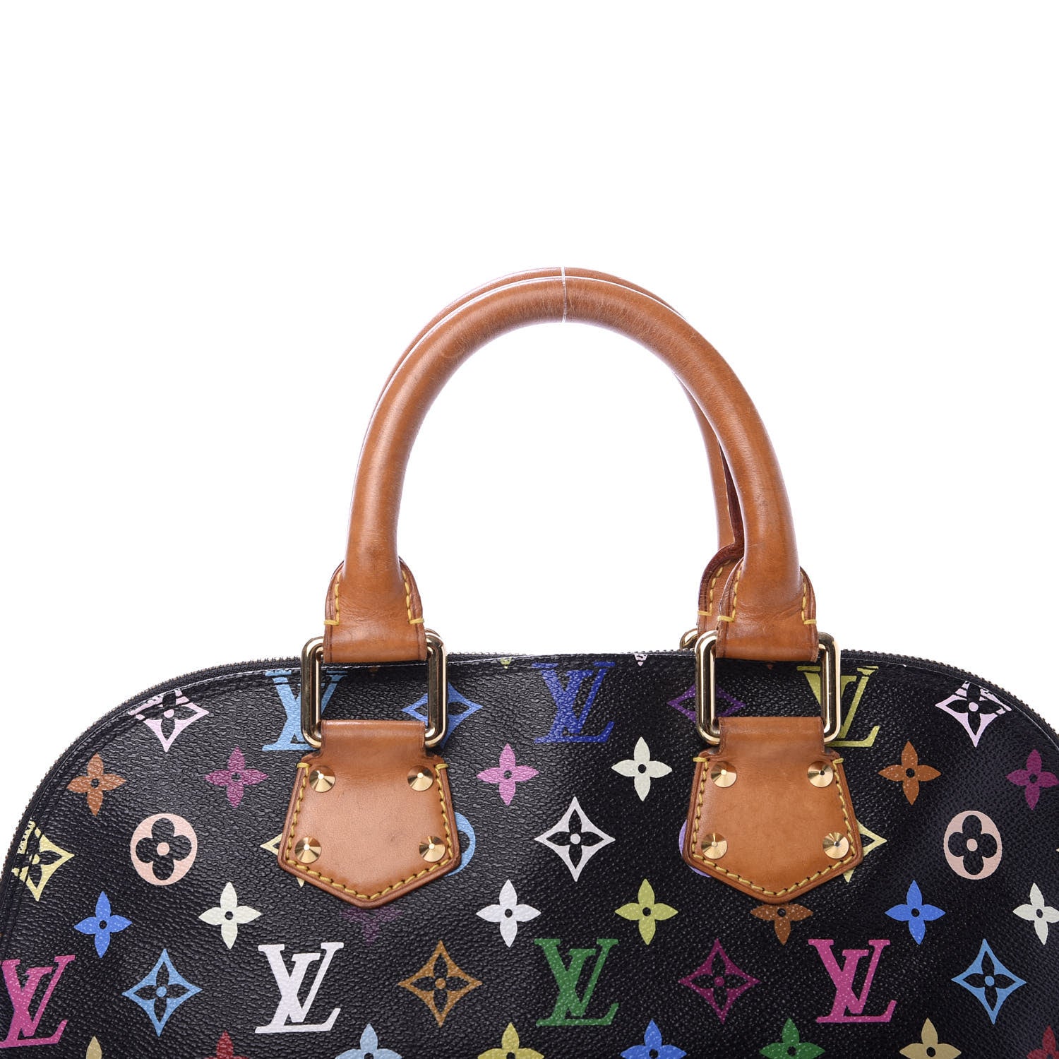 Louis Vuitton Monogram Multicolor Alma Black 13 of 13