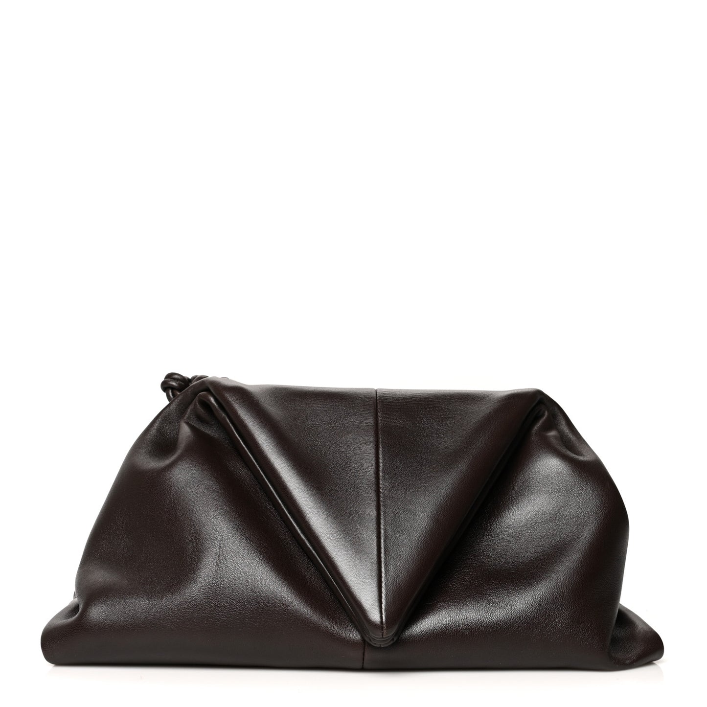 Lambskin BV Trine Clutch Fondente