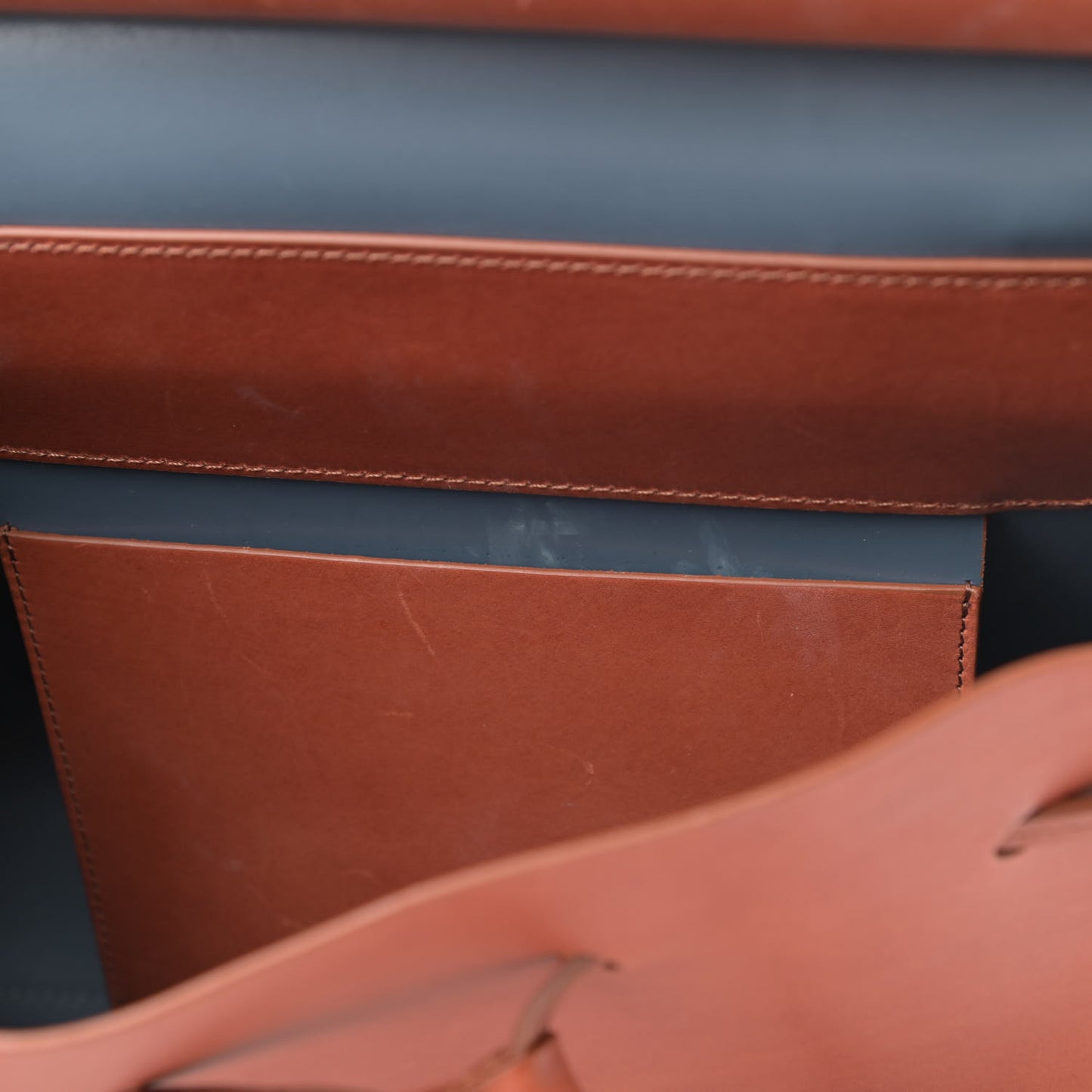 Calfskin Lady Bag Brandy