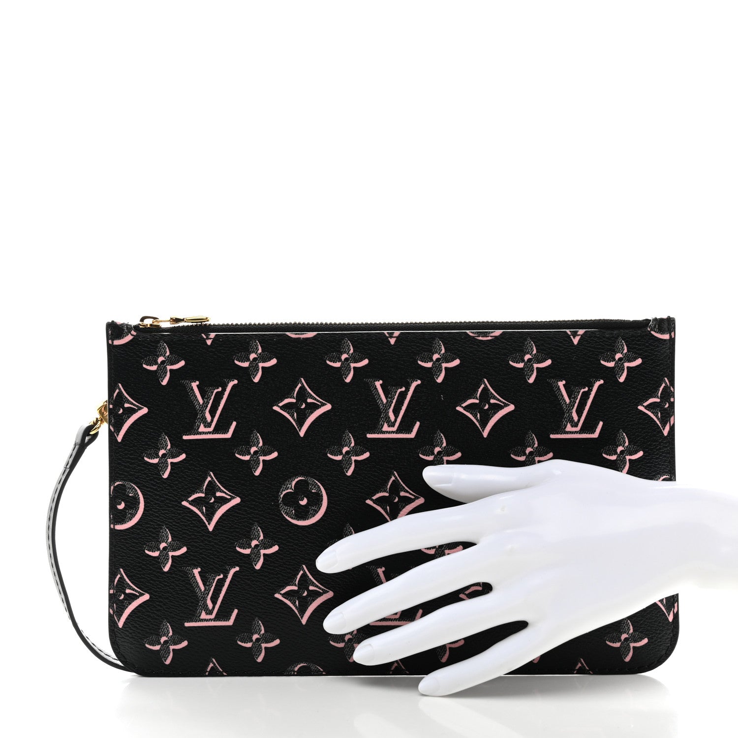 Louis Vuitton Monogram Fall For You Neverfull MM GM Pochette Black 2 of 7