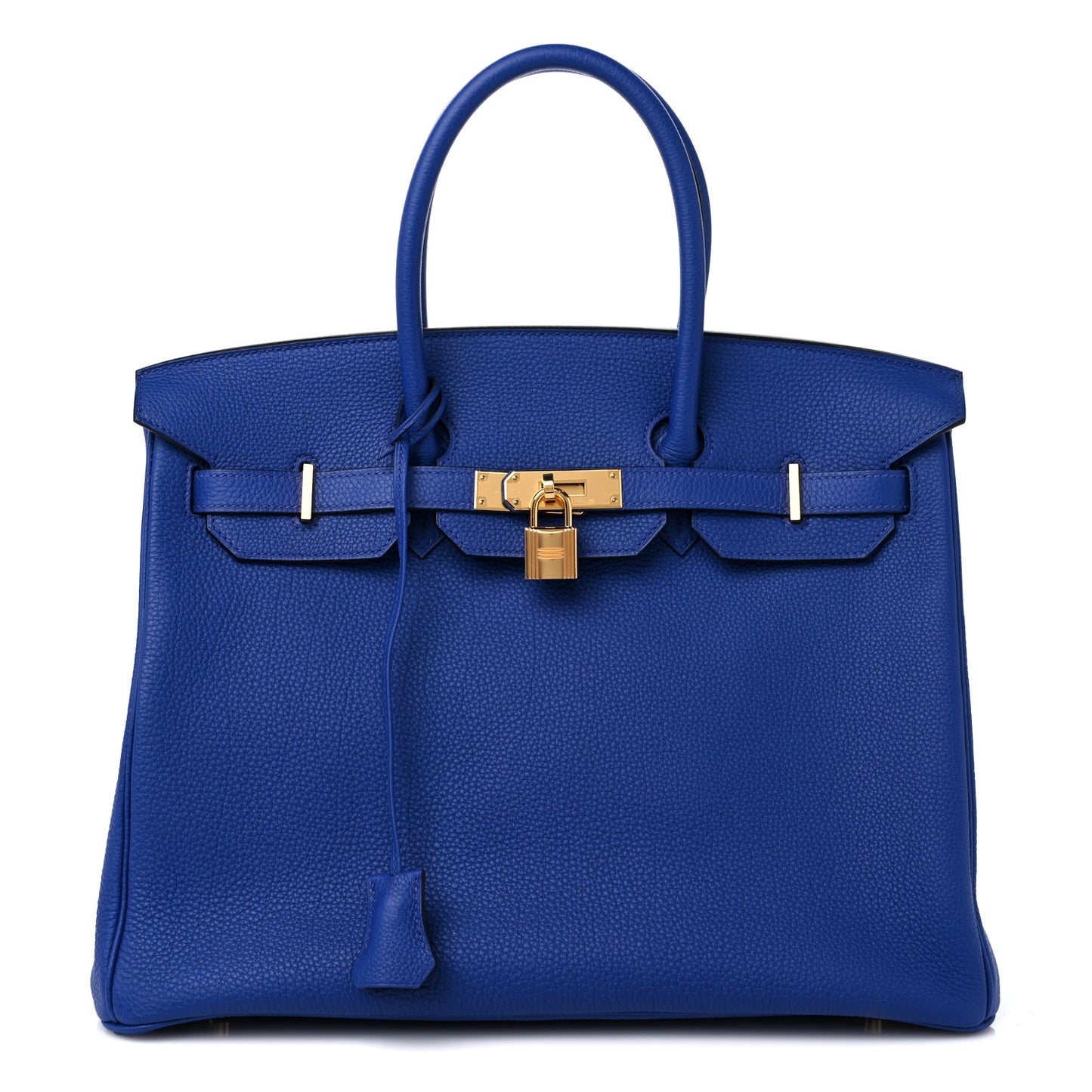 Togo Horseshoe Birkin 35 Bleu Royal