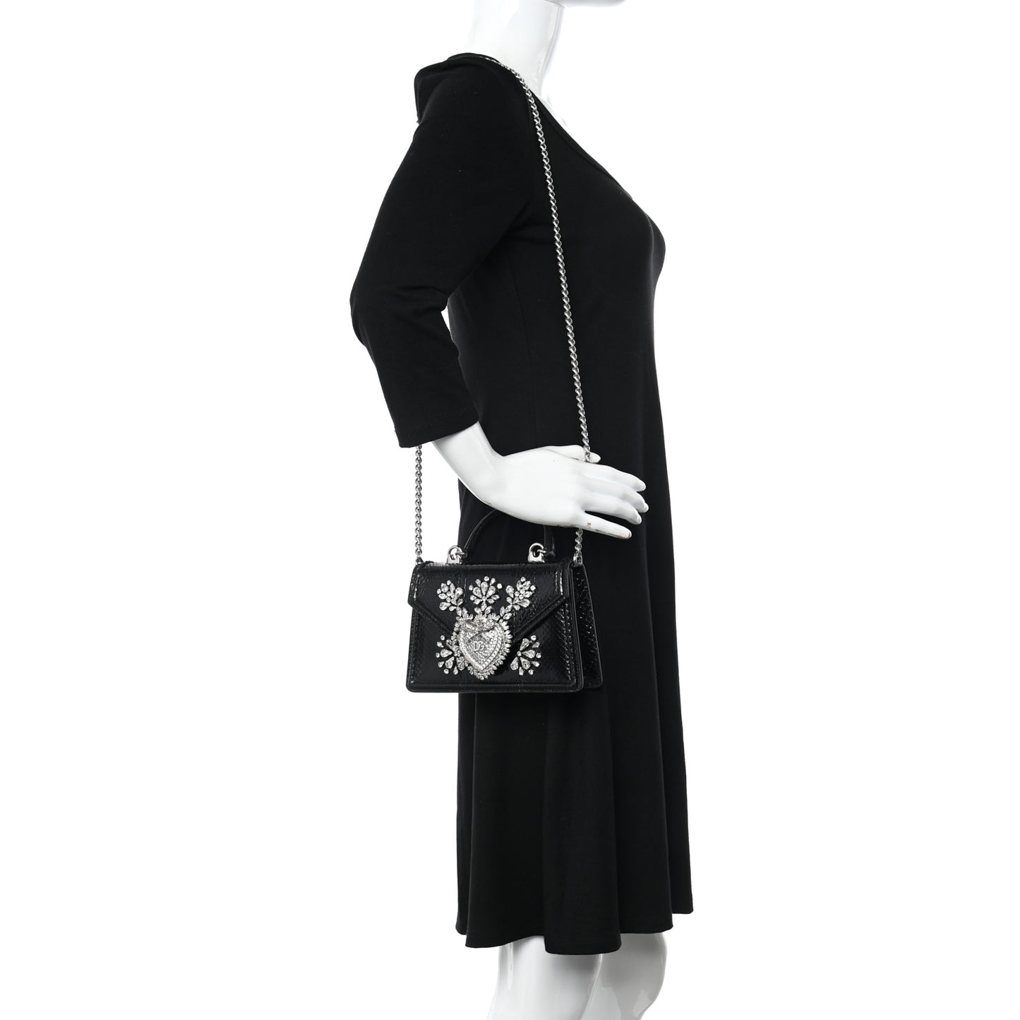 Ayers Small Devotion Top Handle Bag Black
