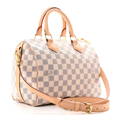 Louis Vuitton Damier Azur Speedy Bandouliere 25 3 of 9