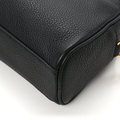Salvatore Ferragamo Calfskin Travel Camera Crossbody Bag Black 12 of 13