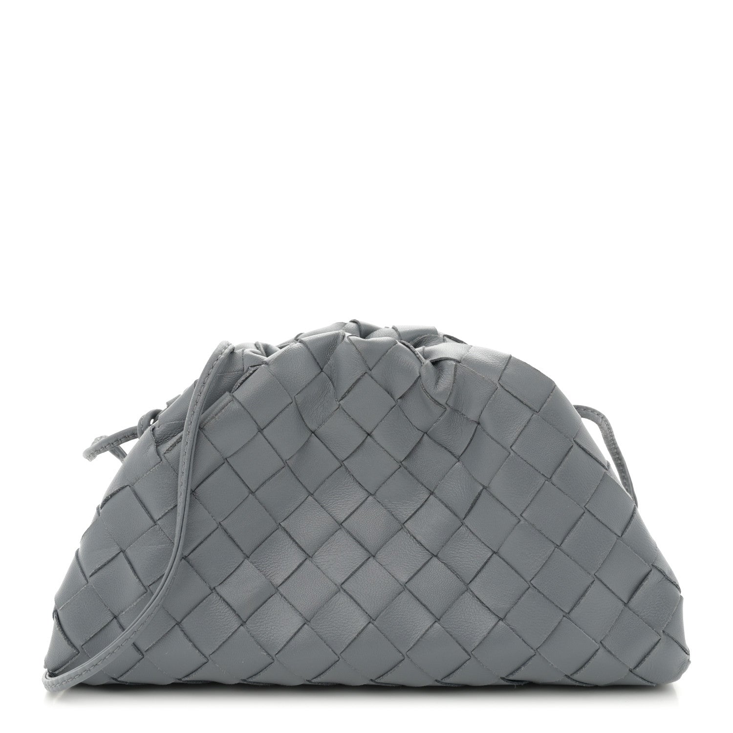 Bottega Veneta Nappa Intrecciato The Mini Pouch Thunder 1 of 12