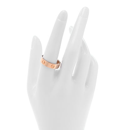 Cartier 18K Pink Gold 5.5mm LOVE Ring 60 9 2 of 5