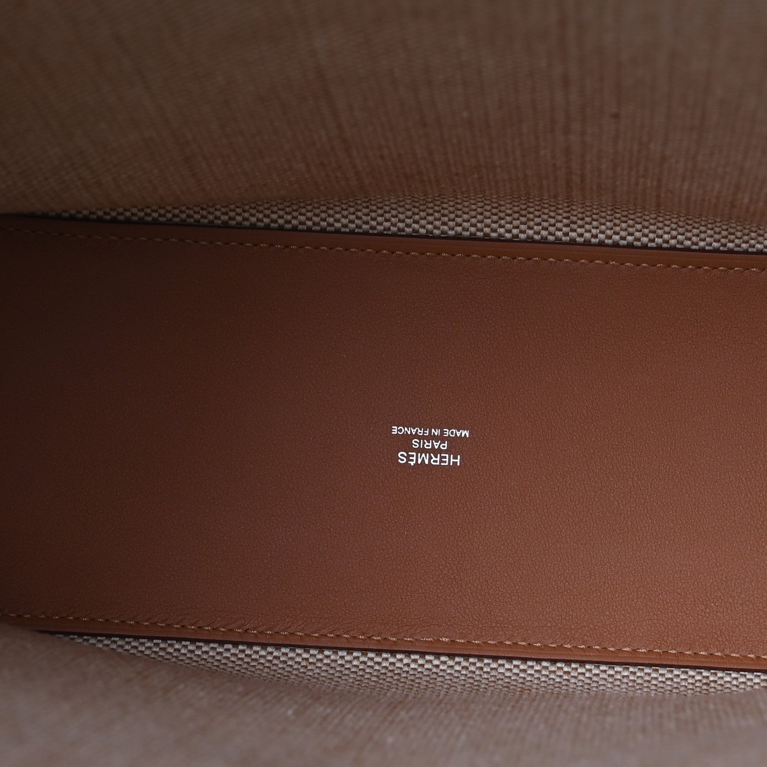 Hermes Swift Toile H Cabas H En Biais 27 Ecru Naturel Gold 5 of 11