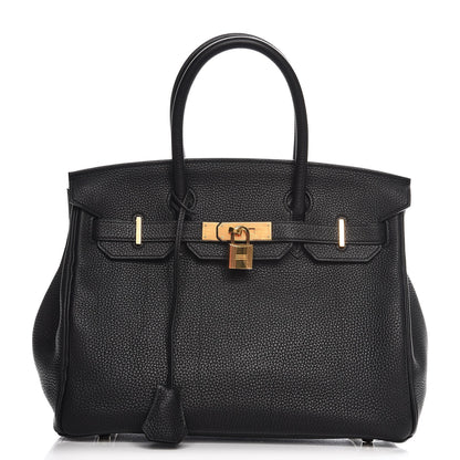 Hermes Togo Birkin 30 Black 1 of 31