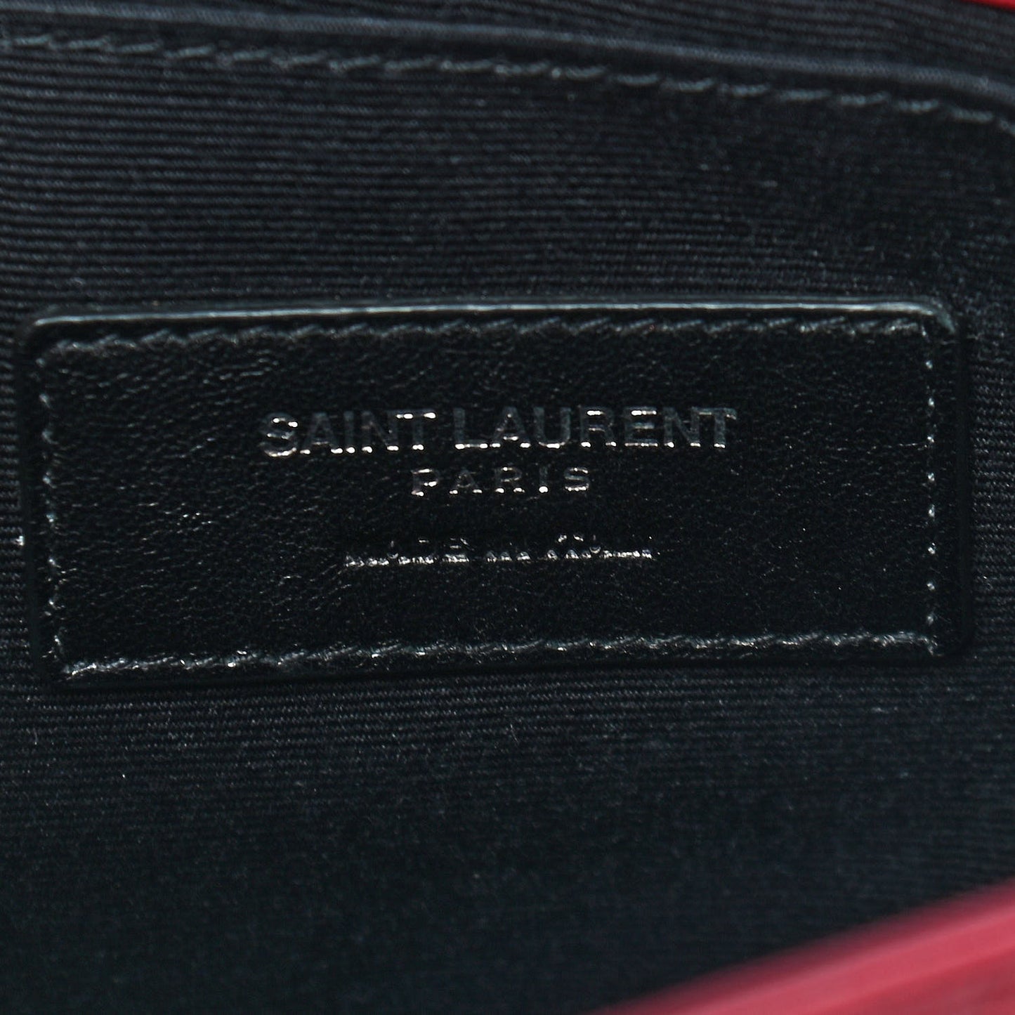 Calfskin Y Quilted Monogram Loulou Flap Bag Palissandre