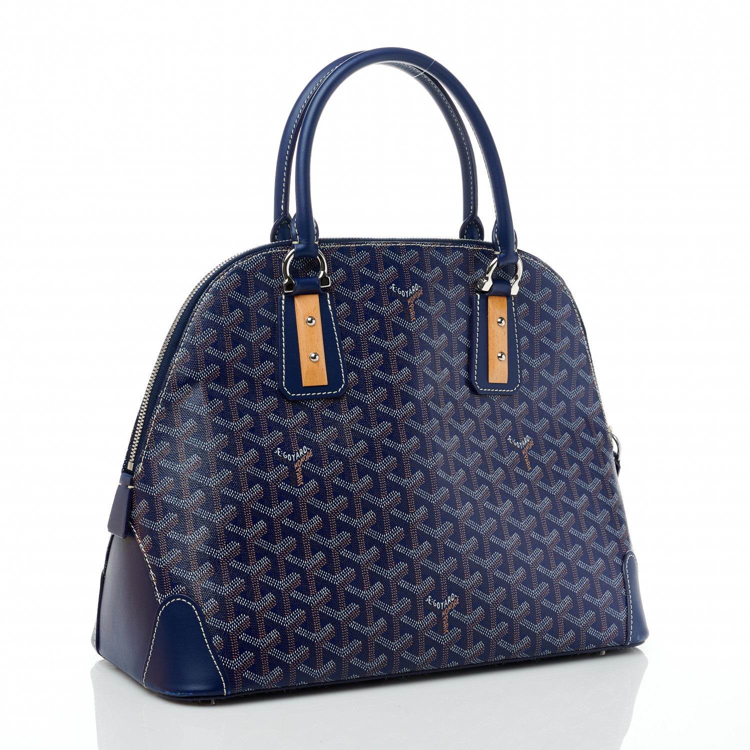 Goyard Goyardine Sac Vendome PM Navy 2 of 12