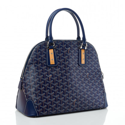 Goyard Goyardine Sac Vendome PM Navy 2 of 12