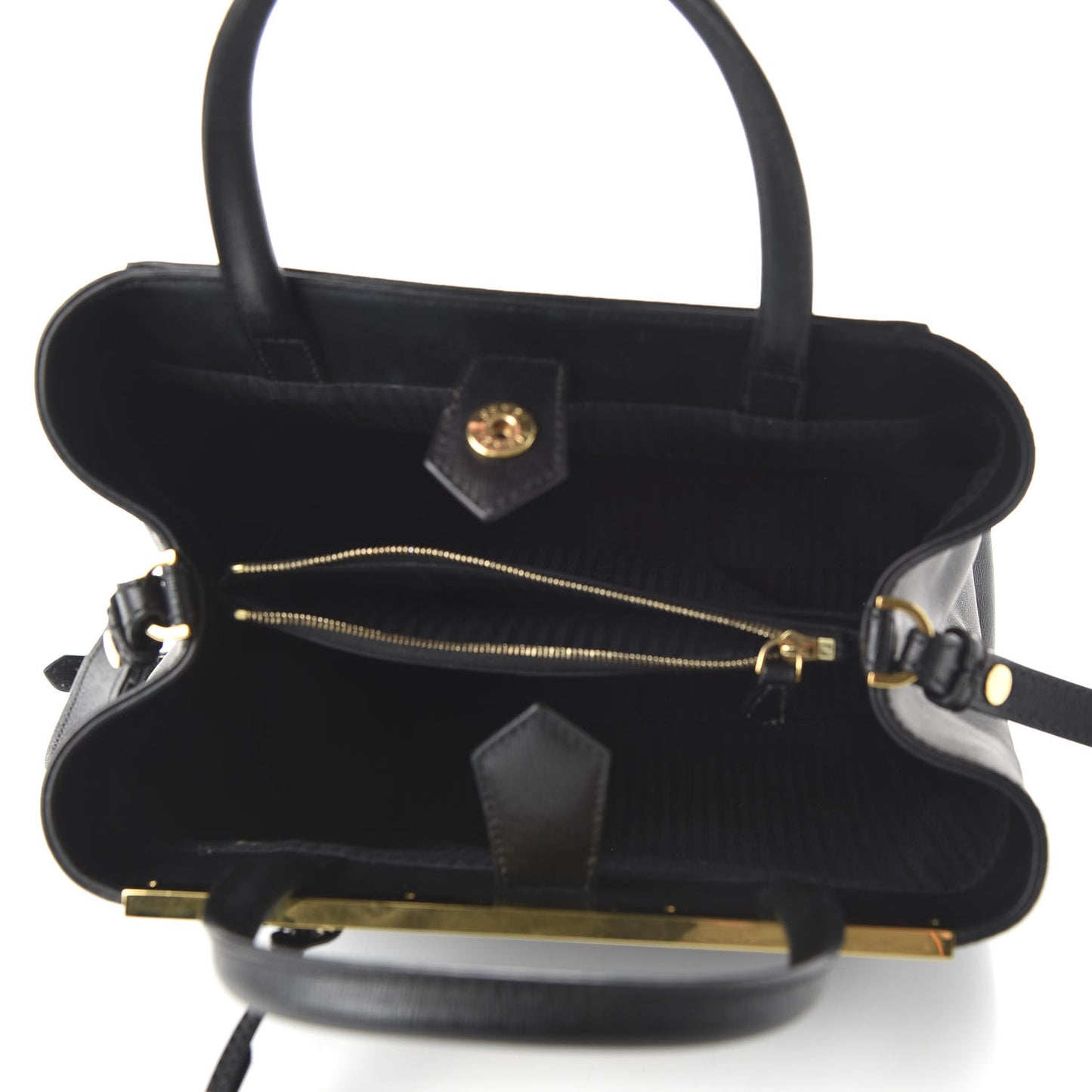 Vitello Elite Petite 2Jours Tote Black