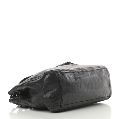 Prada Vitello Shoulder Chain Bag Black 4 of 16