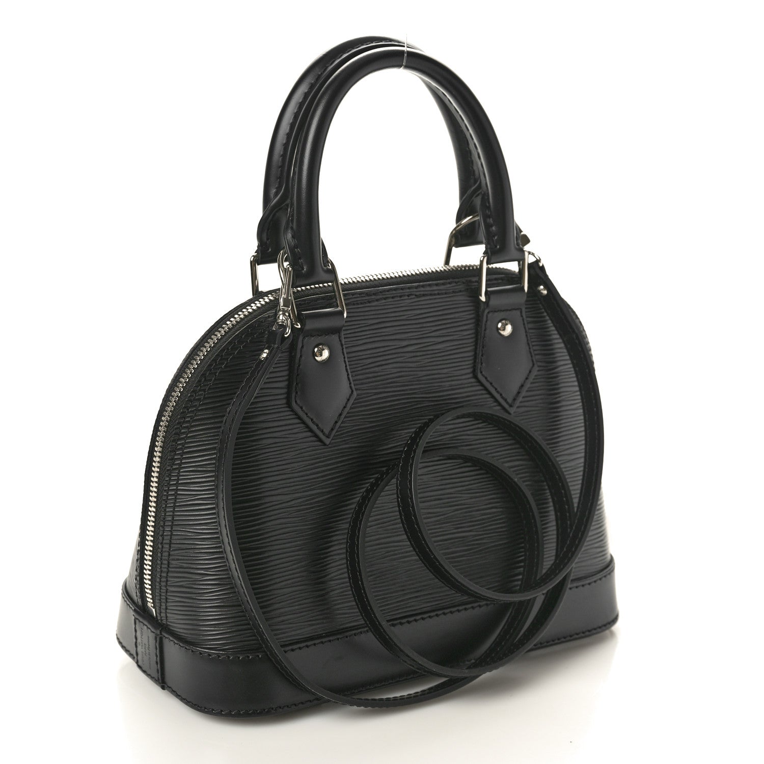 Louis Vuitton Epi Alma BB Black 2 of 9