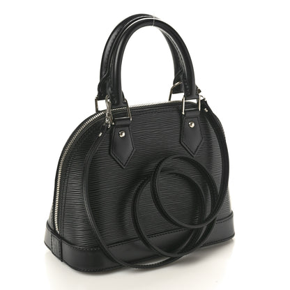 Louis Vuitton Epi Alma BB Black 2 of 9
