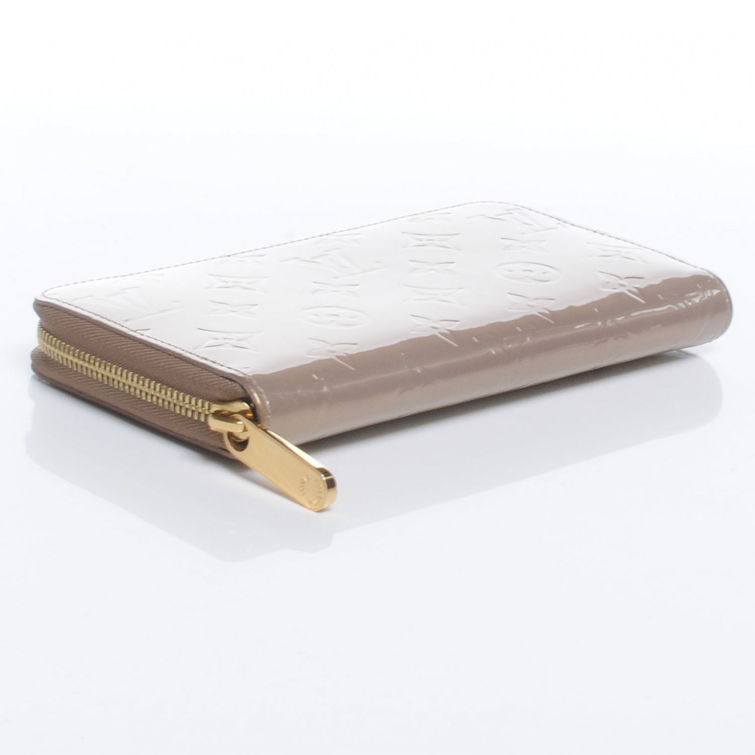 Louis Vuitton Vernis Zippy Wallet Beige Poudre 4 of 7