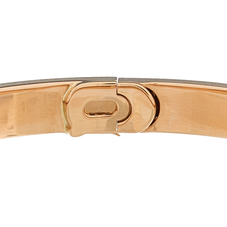 Cartier 18K Pink Gold Diamond LOVE Paved Bracelet 18 4 of 5