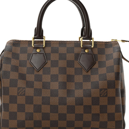 Louis Vuitton Damier Ebene Speedy 25 8 of 11