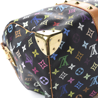 Louis Vuitton Monogram Multicolor Keepall 45 Black 10 of 11