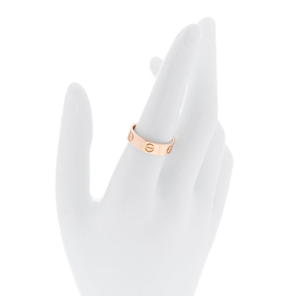 Cartier 18K Pink Gold 5.5mm LOVE Ring 57 8 2 of 5