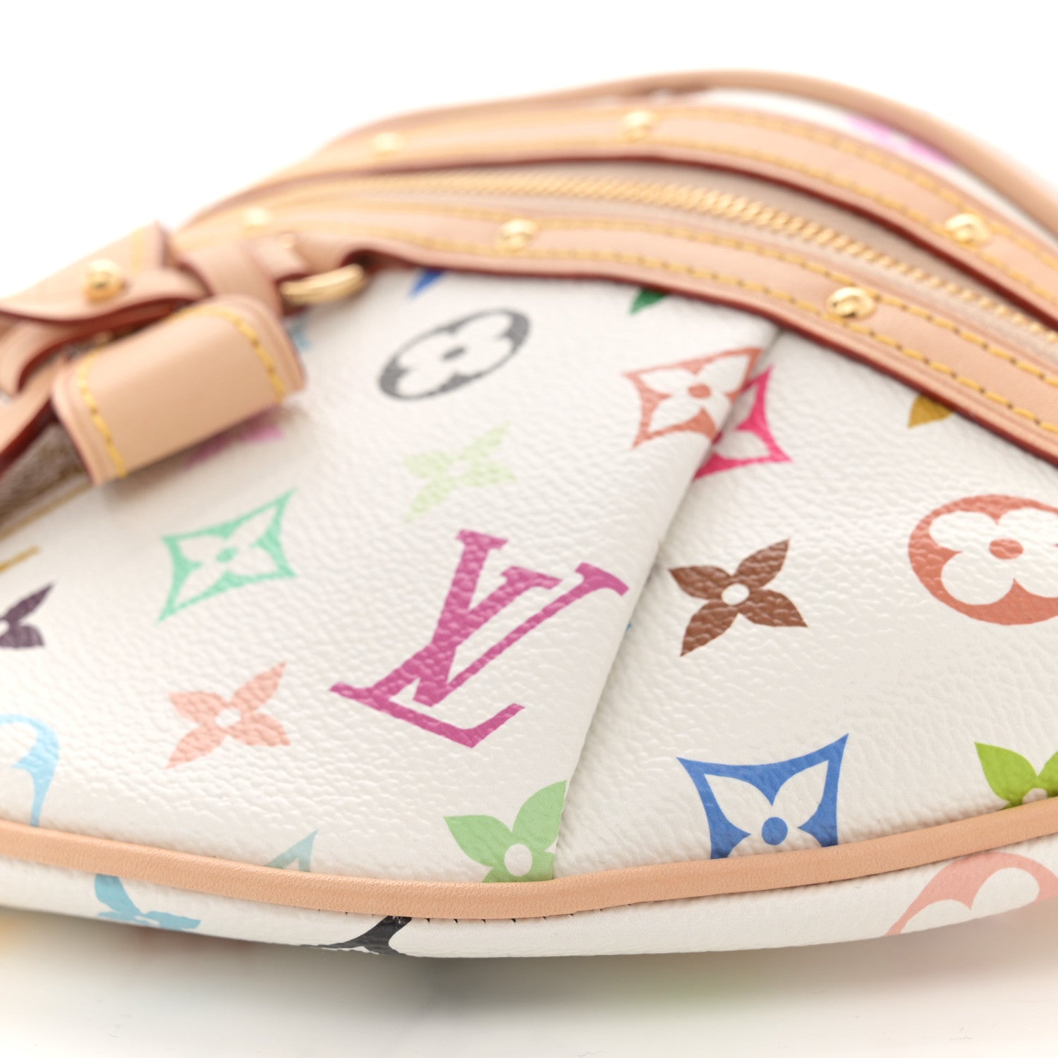 Louis Vuitton LV X TM Monogram Multicolor High Rise Bumbag White 9 of 9