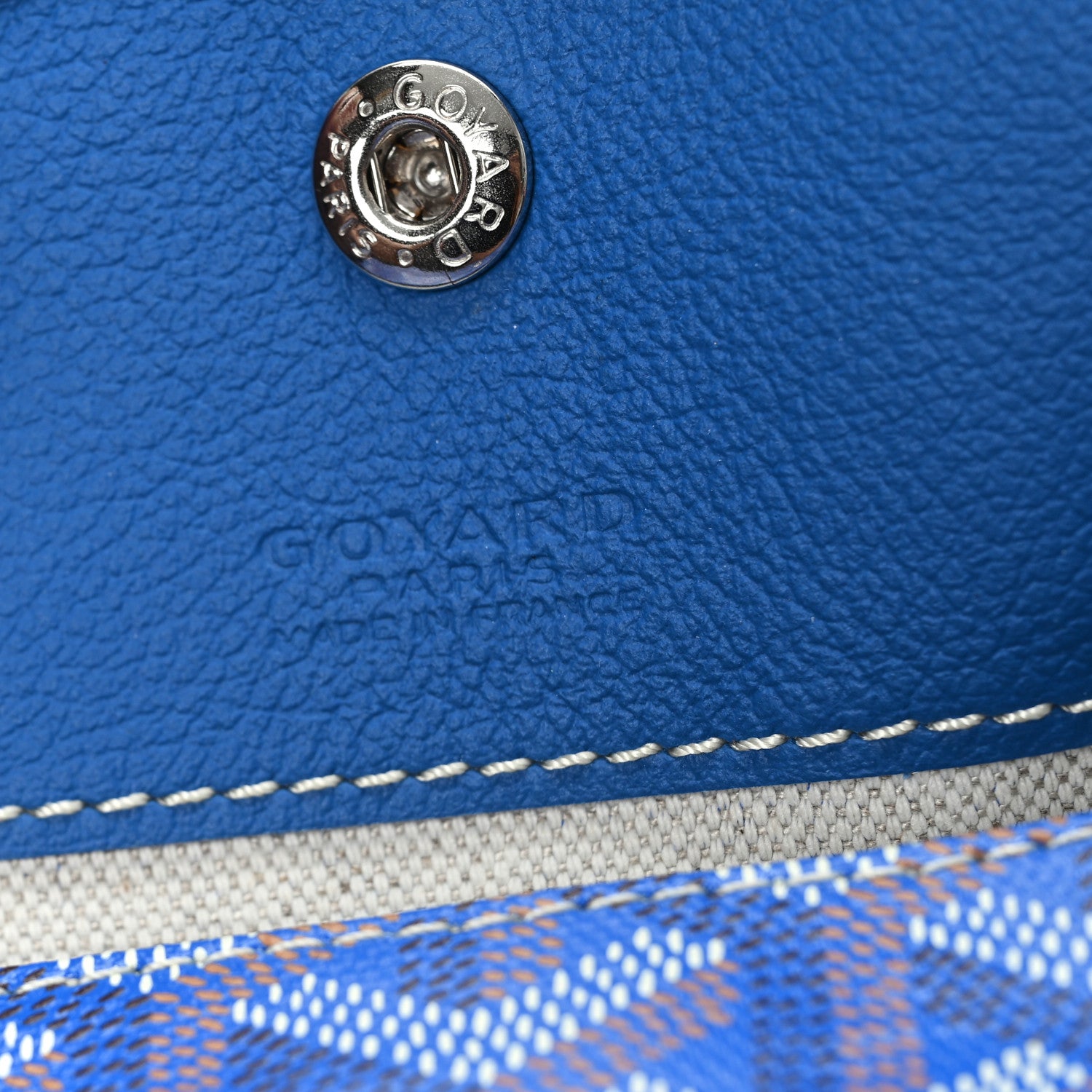 Goyard Goyardine Saint Louis GM Sky Blue 7 of 12