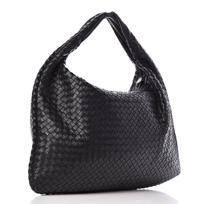 Bottega Veneta Nappa Intrecciato Large Veneta Hobo Black 3 of 12