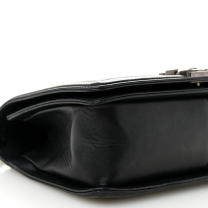 Chanel Lambskin Quilted Medium Boy Flap Black 9 of 10