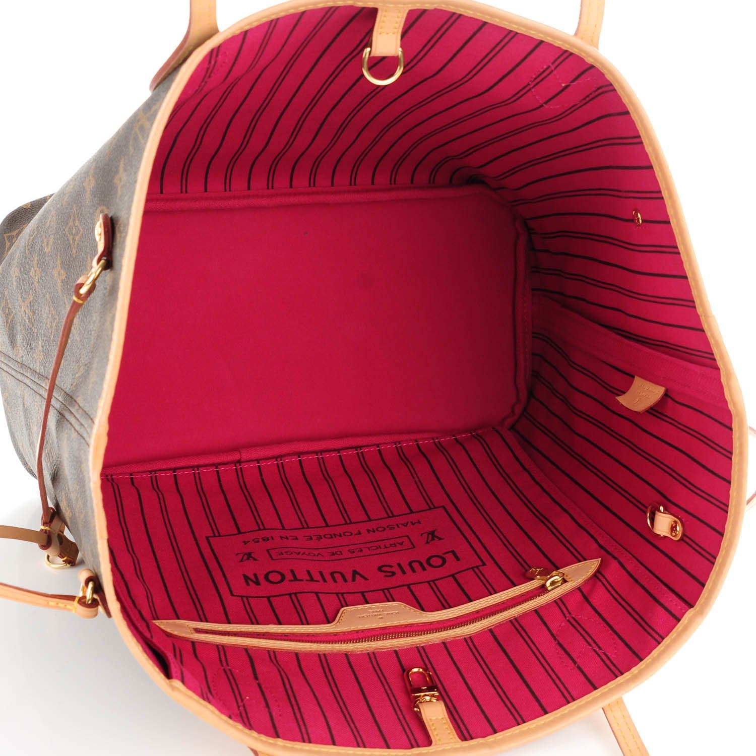 Louis Vuitton Monogram Neverfull MM Pivoine 5 of 8