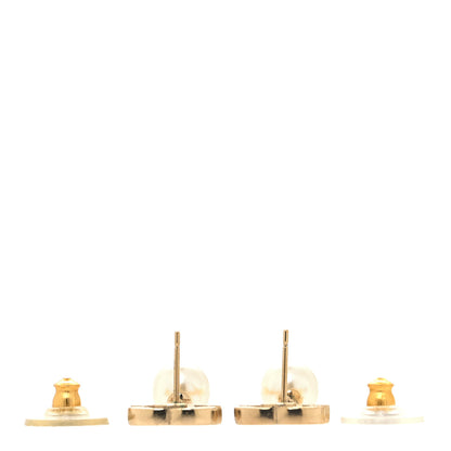 Chanel Pearl CC Drop Earrings Gold 3 of 5